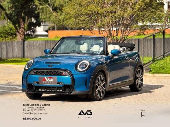 MINI COOPER 2.0 16V TWINPOWER GASOLINA S TOP CABRIO STEPTRONIC MINI COOPER 2.0 16V TWINPOWER GASOLINA S TOP CABRIO STEPTRONIC